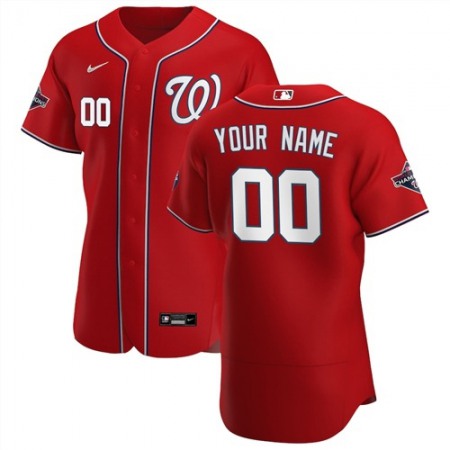 Men's Washington Nationals Customized Stitched MLB Jersey Men's Washington Nationals Customized Stitched MLB Jersey