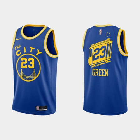 Men's Golden State Warriors #23 Draymond Green 2020-2021 Blue Dri-FIT Hardwood Classic Stitched NBA Jersey Men's Golden State Warriors #23 Draymond Green 2020-2021 Blue Dri-FIT Hardwood Classic Stitched NBA Jersey