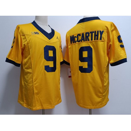 Men's Michigan Wolverines #9 J.J. McCarthy 2023 F.U.S.E. Navy Stitched Jersey Men's Michigan Wolverines #9 J.J. McCarthy 2023 F.U.S.E. Navy Stitched Jersey