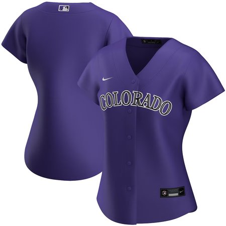 Women's Colorado Rockies Purple Alternate Replica Team Jersey