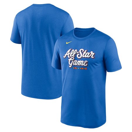 Men's Light Blue 2025 MLB All-Star Game Legend Performance T-Shirt