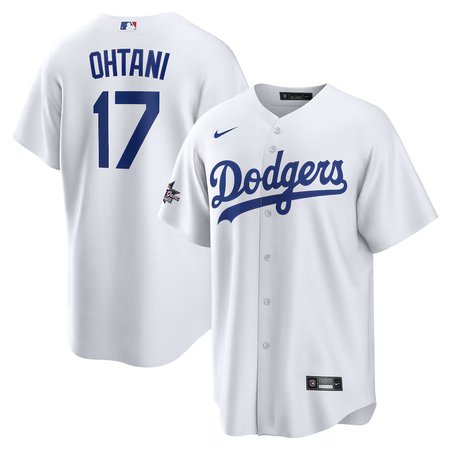 Youth Los Angeles Dodgers #17 Shohei Ohtani Nike White 2025 MLB All-Star Game Home Replica Player Jersey