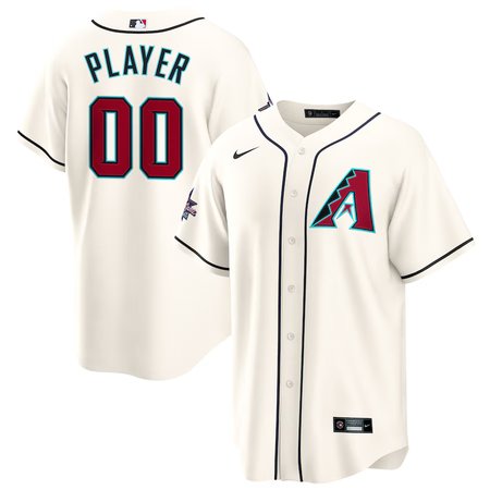 Youth Arizona Diamondbacks Cream 2025 MLB All-Star Game Home Custom Replica Jersey