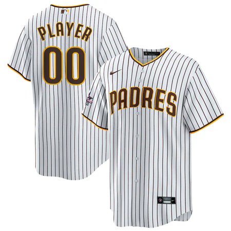 Men's San Diego Padres Nike White 2025 MLB All-Star Game Home Custom Replica Jersey