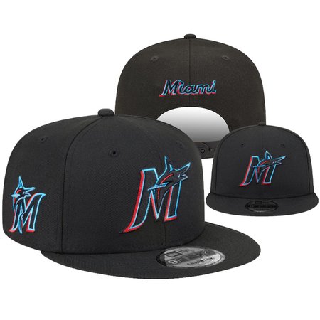 Miami Marlins Snapback Hat