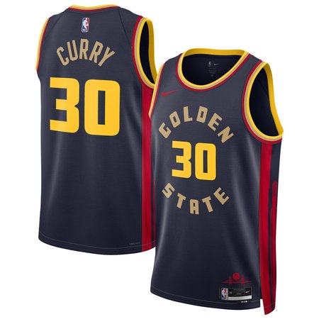 Unisex Golden State Warriors Stephen Curry Nike Navy 2024/25 Swingman Player Jersey - City Edition Unisex Golden State Warriors Stephen Curry Nike Navy 2024/25 Swingman Player Jersey - City Edition