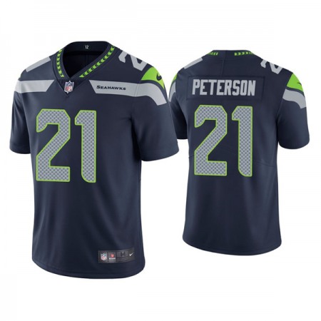 Men's Seattle Seahawks #21 Adrian Peterson Navy Vapor Untouchable Limited Stitched Jersey Men's Seattle Seahawks #21 Adrian Peterson Navy Vapor Untouchable Limited Stitched Jersey