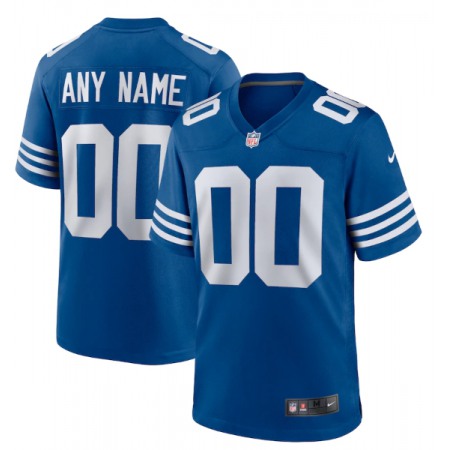 Men's Indianapolis Colts Active Player Custom Royal 2021 Limited Stitched Jersey Men's Indianapolis Colts Active Player Custom Royal 2021 Limited Stitched Jersey