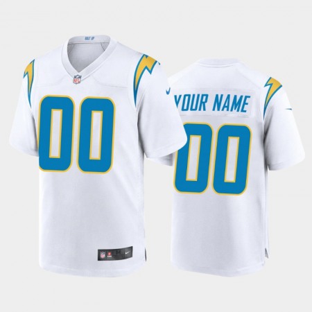 Men's Los Angeles Chargers ACTIVE PLAYER Custom New White Vapor Untouchable Limited Stitched NFL Jersey Men's Los Angeles Chargers ACTIVE PLAYER Custom New White Vapor Untouchable Limited Stitched NFL Jersey