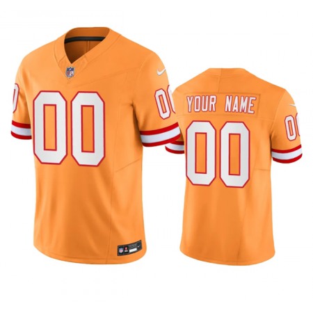 Men's Tampa Bay Buccaneers Active Player Custom Orange 2023 F.U.S.E. Throwback Limited Stitched Jersey Men's Tampa Bay Buccaneers Active Player Custom Orange 2023 F.U.S.E. Throwback Limited Stitched Jersey
