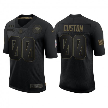 Men's Tampa Bay Buccaneers Customized 2020 Black Salute To Service Limited Stitched Jersey Men's Tampa Bay Buccaneers Customized 2020 Black Salute To Service Limited Stitched Jersey
