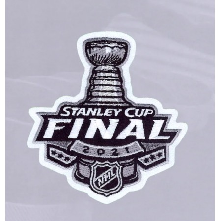Montreal Canadiens vs. Tampa Bay Lightning 2021 Stanley Cup Final Matchup Unsigned National Emblem Jersey Patch